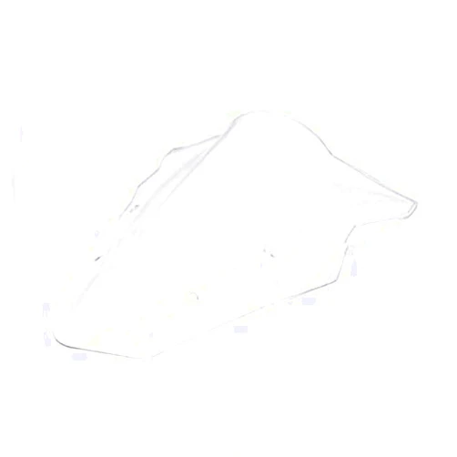 BHYShop Double Bubble Windshield Windscreen For Kawasaki Ninja 650 ER-6F EX-6 2012-2016 (Clear)
