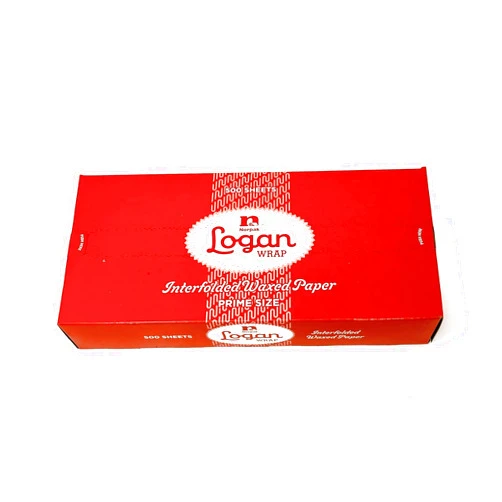 Logan Interfolded Dry Wax Paper Grease Proof Deli Paper 12 Inch x 10 3/4 Inch-, 500 Count (500 Count)