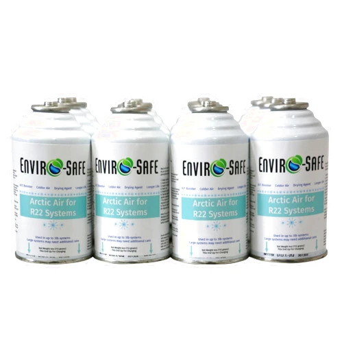 Generic Envirosafe Arctic Air for R22 Air Conditioners case of 12 cans