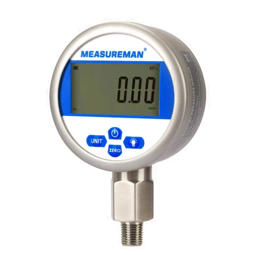 MEASUREMAN 0-10000psi Digital Pressure Gauge 3-1/8