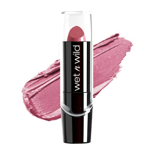 wet n wild Silk Finish Lipstick, Hydrating Rich Buildable Lip Color, Formulated with Vitamins A,E, & Macadamia for Ultimate Hydration, Cruelty-Free & Vegan - Secret Muse