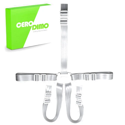 CeroDimo Universal High Chair Straps Replacement, Baby Stroller Replacement Parts 5 Point Harness for High Chairs, Prams, Buggies