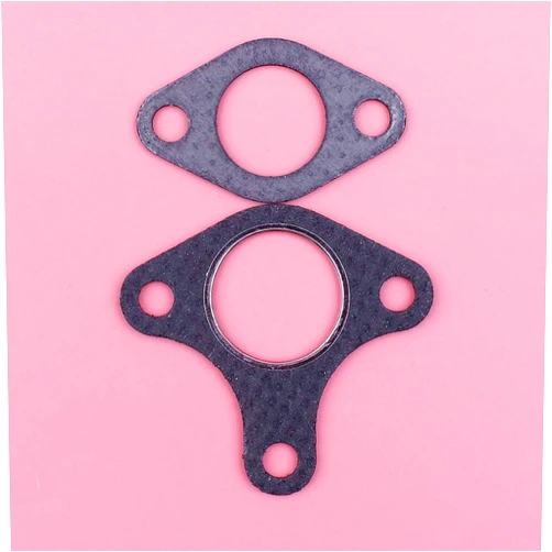 Generic Exhaust Muffler Pipe Manifold Gasket Set For H0NDA GX390 GX340 GX270 GX240 13HP 11HP 9HP 8HP Engine Part - (Style: A)