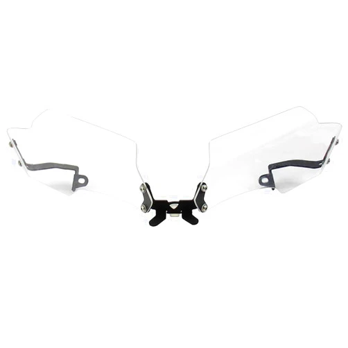 Acc-Creativity Headlight Grille Guard Covers Front Lamp Protector Compatible with Ducati Multistrada 950 1200 1260S (Transparent)
