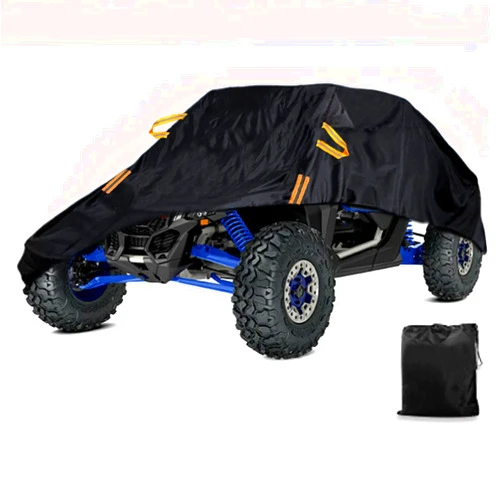 Macosy UTV X3 Cover Waterproof Heavy Duty, 2-3 Seater Oxford Cloth All Weather Protection Covers for Can-Am Maverick X3 XMR XRC MR R/X DS RS RC Turbo R 900 HO Polaris RZR/XP Turbo S UTV Accessories