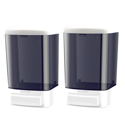CATTREES Manual Soap Dispenser,Commercial Soap Dispenser Wall Mounted for Bathroom Kitchen Hotel,Hand Sanitizer Dispenser Wall Mounted Liquid Gel Soap Dispenser (2 Pack (Manual 1000ml/33oz))