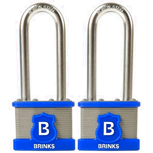 Brinks Commercial Padlocks BRINKS - 44mm XT Series Commercial Laminated Steel Padlock with 2 3/8