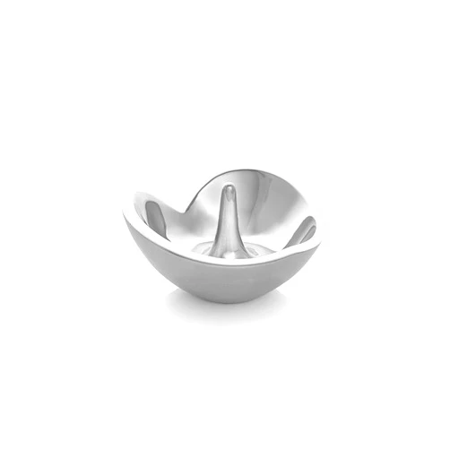 Nambe - Home Decor Collection - Heart Ring Holder - Measures at 4.25