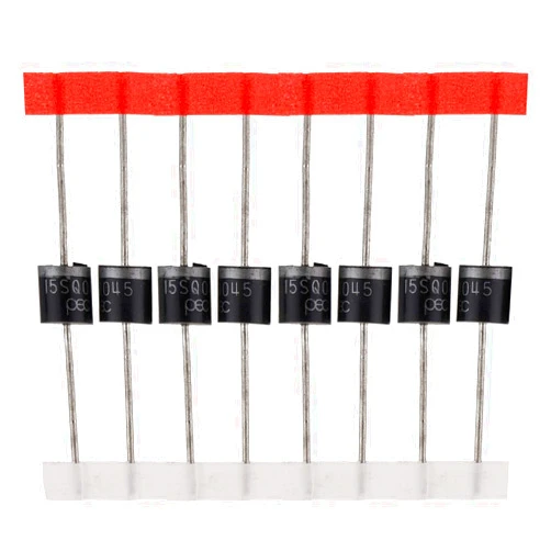 BOJACK 15SQ045 Schottky Diode 15 A 45 V Axial 15SQ045 15 amp 45 Volt Electronic Silicon Diodes(Pack of 25 Pieces)