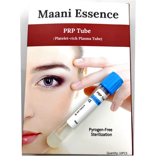 Maani Essence 10X 10ML Acid Bottom Negative Pressure Kit ACD Solution A & GEL+ BIOTIN SERUM