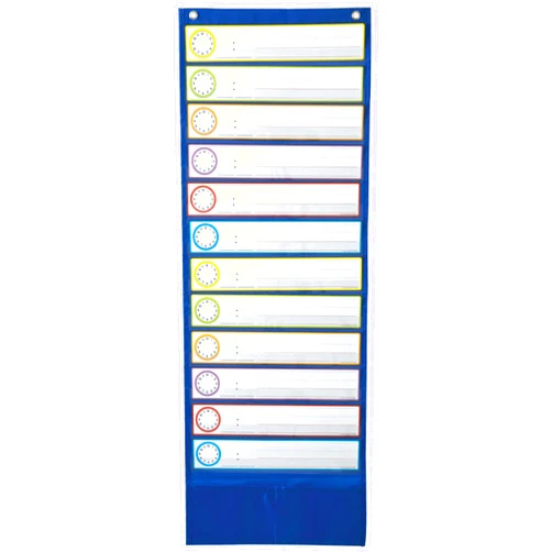 Carson Dellosa Education Carson-Dellosa CD-158031-A1 Deluxe Scheduling Pocket Chart