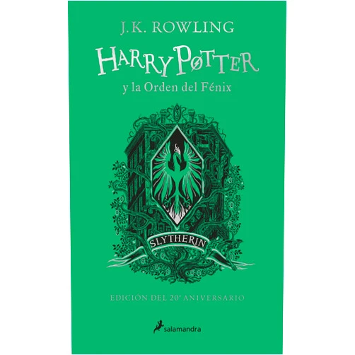 J. K. Rowling Harry Potter y la Orden del Fénix (20 Aniv. Slytherin) / Harry Potter and the Order of the Phoenix (Slytherin) (Spanish Edition)