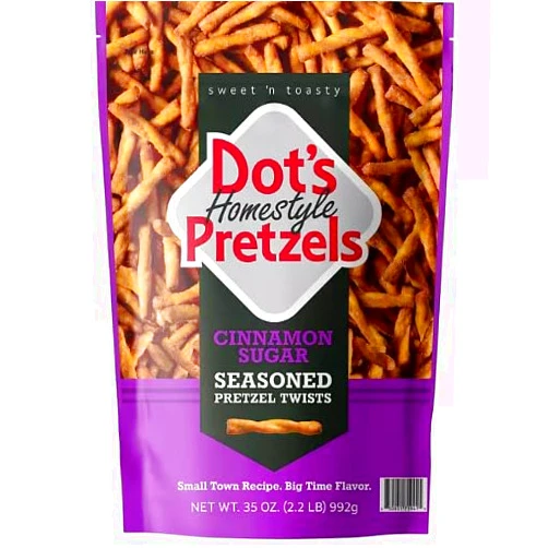 Generic Dot's Cinnamon Sugar Seasoned Pretzels (35 oz.) - Pack of 2