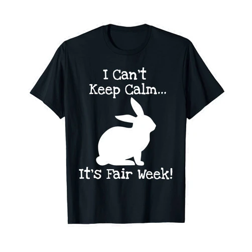 County Fair and Livestock Apparel Co. State and County Fair Show Rabbit Farm Animal Showing T-Shirt