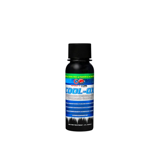 The Fuel Ox Fuel Ox Infinity Lube Cool Ox - Plant Based Performance Optimizing A/C & Refrigeration Treatment - Lowers Electrical Bill & Amperage - Delivers Colder Vent Air Faster (3 Ounce)