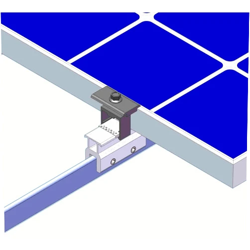 Magerack 10 Pack Mid Clamp MageClamp Mounting Kits for Standing Seam Metal Roof Solar Panel Module Racking Installation