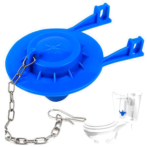 HeartfeltYIre Toilet Flapper Replacement Kit 2 Inch Universal Toilet Tank Flusher Parts Inside Stopper Valve Flappe High Performance Rubber Seal Flapper Compatible for American Standard with Chain