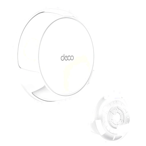 EDUP LOVE Deco Mesh Wall Mount Kit for Deco BE23/ BE25/ BE3600/ BE5000 Mesh WiFi 7 System, Space-Saving Bracket with Hidden Cable Management, Secure & Stylish Design for Home and Office (White, 1 Pack)