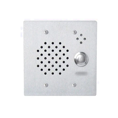 Aiphone IE-SS-A Audio Only Door Station, Stainless Steel, Flush Mount
