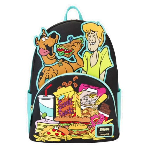 Loungefly Scooby Doo Munchies Womens Double Strap Shoulder Bag Purse