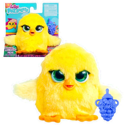 Just Play furReal Fuzz-A-Lots Chick Interactive Toy, Kids Toys for Ages 4 Up