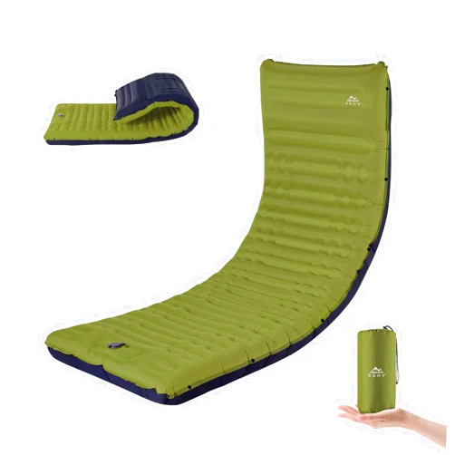 GGOV Camping Sleeping Pad, Extra Thickness 4.7 Inch Inflatable Sleeping Mat Lightweight Waterproof Camping with Built-in Pump Air Mattress for Backpacking, Hiking, Tent, Traveling