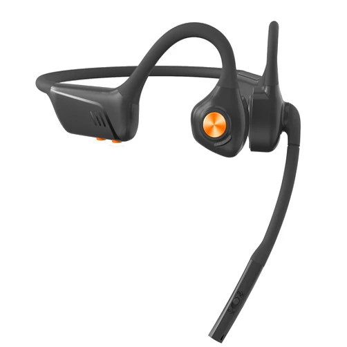 I love e iFecco IFECCO Open Ear Headphones with Mic - Wireless Air Conduction Headphones with Noise Cancelling Microphone,Bluetooth Headset with Mic Mute for Computer/Laptop/PC/Cell Phone/Zoom/Skype