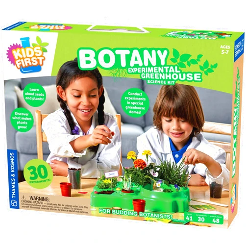 Thames & Kosmos Kids First Botany - Experimental Greenhouse Kit, Model:567004