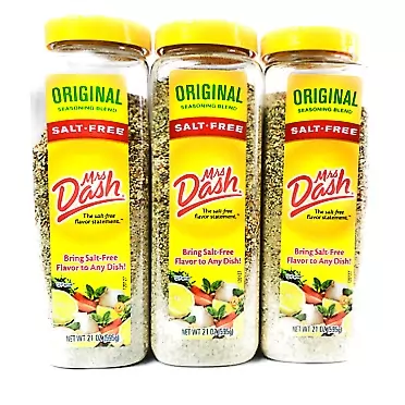 Mrs. Dash PACK OF 3 - Mrs Dash Salt-Free Original Seasoning Blend, 21 oz