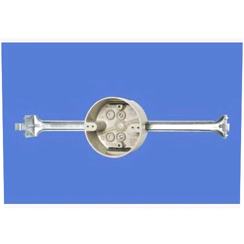 ALLIEDMP Allied Moulded Products 9350-BHK Fiberglass Reinforced Polyester BMC Ceiling Fixture Support Box 4 Inch x 2-7/16 Inch 22.5 Cubic-Inch FiberglassBox