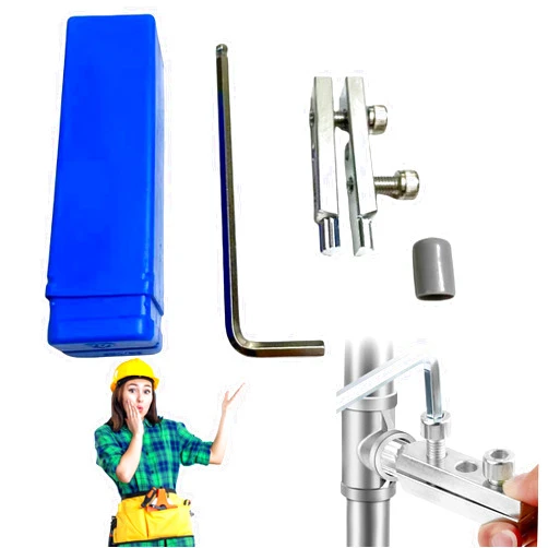 RandJ Stripped Screw Extractor, Pipe Extractor for Damaged Screw Remover and Extractor, Easy Out Bolt Extractor Kit Broken Allen Screw Removal Tool, Broken Water Pipe Extractor