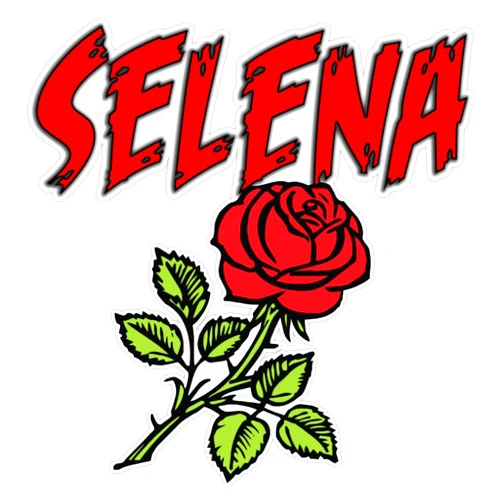 BKR Graphics Selena Flor Bumper Sticker Vinyl Decal 5
