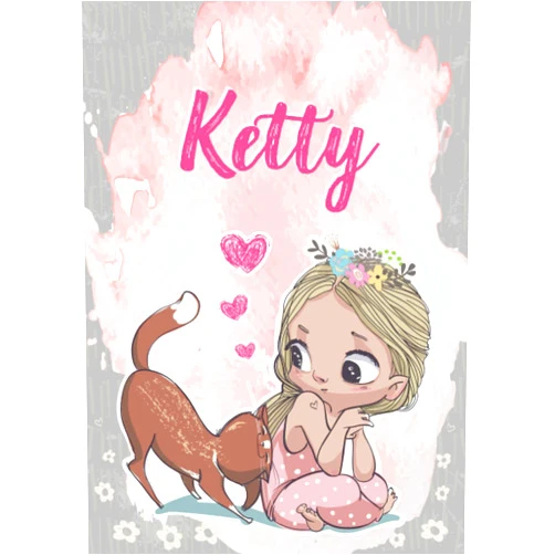 Melania neiva ITa Publishing Ketty: Taccuino A5 | Nome personalizzato Ketty | Regalo di compleanno per moglie, figlia, sorella, mamma | Design: gatto | 120 pagine a righe, piccolo formato A5 (14.8 x 21 cm) (Italian Edition)