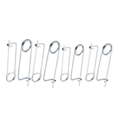 DEIHGE 1Set Brooch Shape Steel Cotter Safety Pins Spring Pin Quick Lock Brooch Locking Fastener for Farm Lawn Garden Hitch -8Sizes Latch (Size : Size:6.3 * 78 * 39mm/0.25 * 3.07 * 1.54inch)