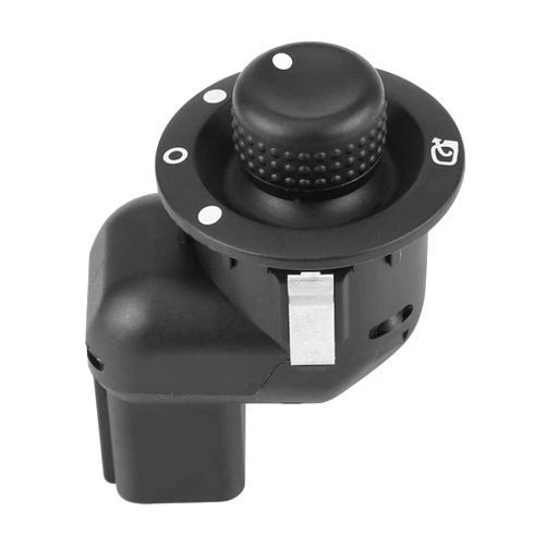 Keenso Mirror Control Switch, Push Button, Manual, Black