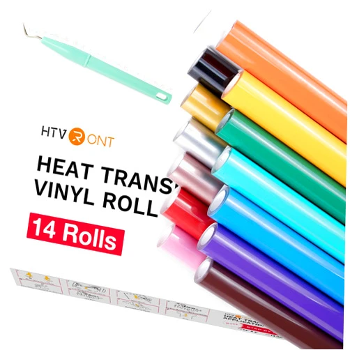 HTVRONT HTV Heat Transfer Vinyl Bundle (14 Pack) - 12
