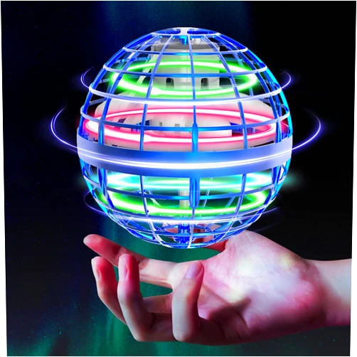 Tikduck Flying Orb Ball 2025 Toys Soaring Hover Boomerang Spinner Hand Controlled Mini Drone Cosmic Globe Spinning Kids Adults Outdoor Birthday Gift Cool Stuff for Boys Girls 6 7 8 9 10+ Year Old