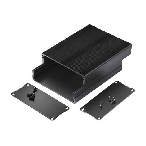 Eightwood Aluminum Electronic Project Box Enclosure Split Body Case DIY 4.72 x 3.82 x 1.57 inch (LxWxH)