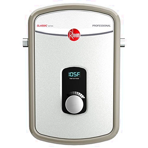 Rheem 240V Heating Chamber RTEX-13 Residential Tankless Water Heater, GRAY