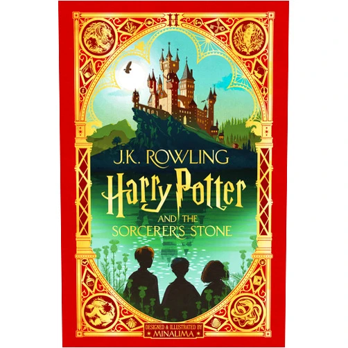 By J. K. Rowling (Author), Minalima (Illustrator) Harry Potter and the Sorcerer's Stone (Harry Potter, Book 1) (MinaLima Edition) (Interactive Illustrated Edition) (1)
