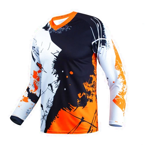 YOUALSO Dirt Bike Jersey for Youth, Kids Mountain Bicycle Shirt Long Sleeve for Motorcycle Motocross BMX Moto Mx Offroad Racing