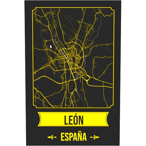 CIUDADES DE ESPAÑA EDICIÓN LEÓN España Cuaderno: Squareious de la Ciudad de LEÓN, Hoja Forrada, Diario 200 PÁGINAS, 6x9 (Spanish Edition)