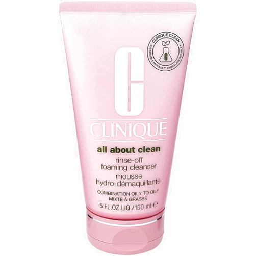 Clinique Rinse Off Foaming - Cleanser Mousse HydroDémaquillante, 5 Fl Oz (Pack of 1)