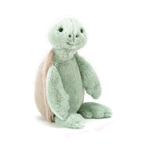 Jellycat Bashful Turtle Stuffed Animal, Medium 12 inches - Reptile Plush Toy - Classic Children's Gift