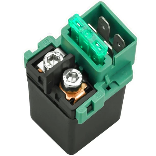 LOCOPOW Starter Solenoid Relay Part for Honda CB500 CB750 CBR600 CBR600RR CBR300R Shadow 750 1300 VT 750 1100 VTX 1300 Stateline Fury for Kawasaki Vulcan 800 900 1500 1600 1700 2000