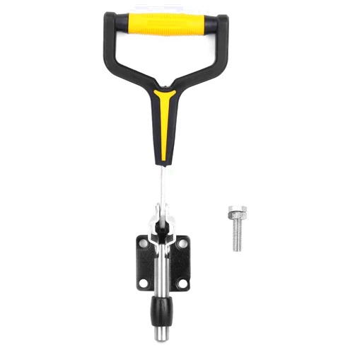 QWUUYEC Heat Press Handle Replacement Fixture, 386kg Force, 42mm Stroke, Durable Steel - Strong Clamping Force, Comfortable Grip, Thermal Transfer Machine Parts