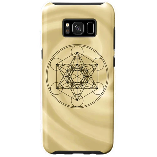 Spiritual Healing Sacred Geometry by yuma Galaxy S8+ Sacred Geometrie Metatron Spiritual Symbol Yoga Mathematics Case