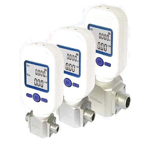 Cjc Digital Gas Flow Meter Tester Portable Gas Mass Air Nitrogen Oxygen Flow Rate Meter MF5712 (0-250L/Min)