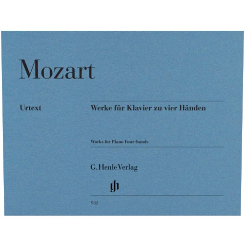 Wolfgang Amadeus Mozart,Peter Jost Mozart: Works for Piano Four Hands – Multilingual Edition | Classical Duet Sheet Music Book | Complete Sonatas and Variations for Piano Duos | Advanced Repertoire for Classical Pianists