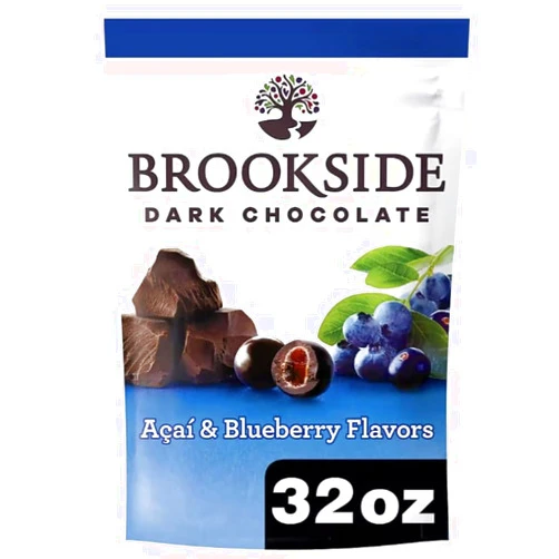 Brookside Dark Chocolate, Acai/Blueberry, Basic, 32 Oz